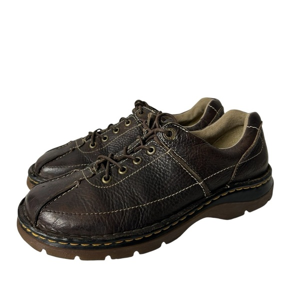 Dr Martens Brown Leather lace up Chunky Oxfords AW004 Men’s size 8 main image 6